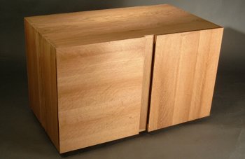 View Cube (Oak TV Cabinet)